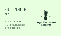 Gardening Plant Shovel Business Card Image Preview