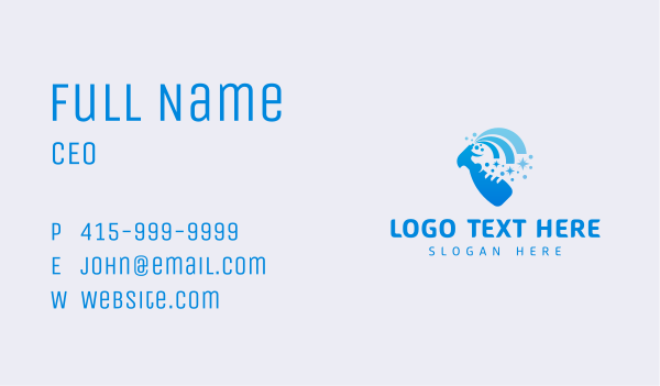 Spray Clean Sanitize Business Card Design Image Preview