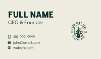 Leaf Gardening Shovel Business Card Preview