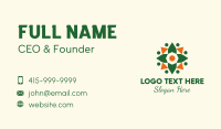 Festive Spring Flower Business Card Image Preview