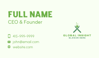 Garden Scissor Landscaping Business Card Image Preview