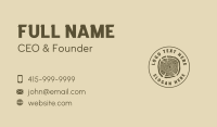 Hipster Wood Log Business Card Image Preview