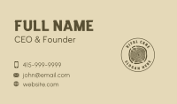 Hipster Wood Log Business Card Image Preview