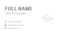 White Elegant Wedding Business Card Image Preview