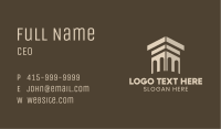 Construction Column Structure Business Card Image Preview
