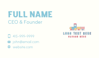 Child Toy Train Business Card Design