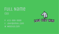 Wild Wolf Animal Business Card Image Preview