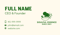 Chef Herb Bowl Business Card Image Preview