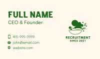 Chef Herb Bowl Business Card Image Preview