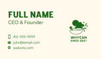 Chef Herb Bowl Business Card Image Preview