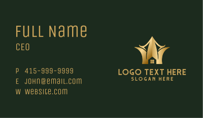 Golden Crown Realty  Business Card Image Preview