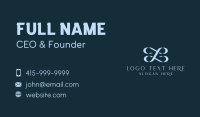 Classic Boutique Letter L Business Card Preview