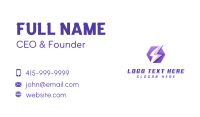 Lightning Spark Energy Business Card Image Preview