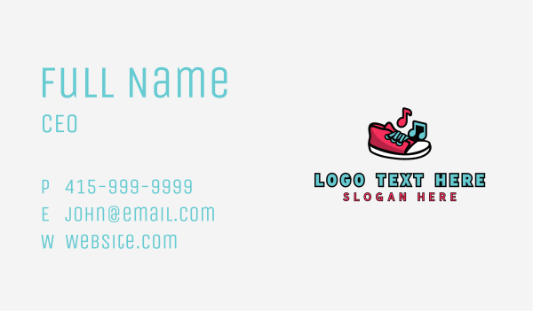 Sneakers Shoe Boutique Business Card Design Image Preview