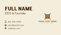 Cookie Rolling Pin Business Card Design
