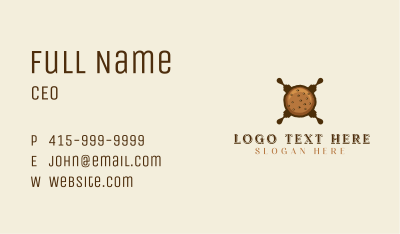 Cookie Rolling Pin Business Card Image Preview