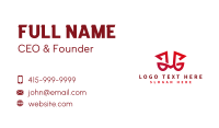Modern Professional Letter J Business Card Image Preview