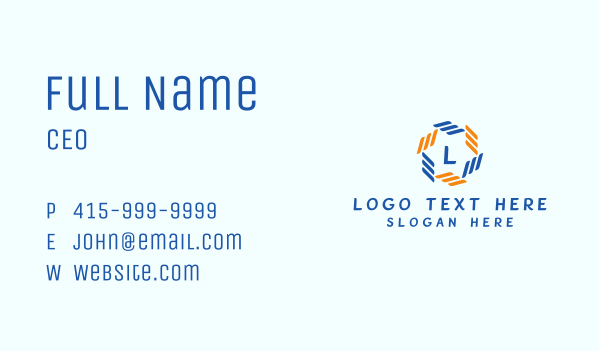 Financing Corporation Letter Business Card Design Image Preview