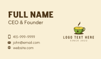 Tea Time Cafe  Business Card Image Preview