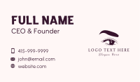 Eye Beauty Lashes Business Card Image Preview