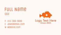 Pet Fish Clinic  Business Card Image Preview