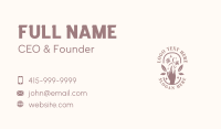 Hands Flower Decorator Business Card Image Preview
