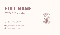 Hands Flower Decorator Business Card Image Preview