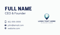 Location Pin Travel Business Card Image Preview