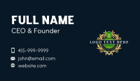 Premium Royal Flourish Business Card Preview