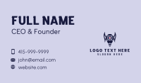 Winged Light Bulb  Business Card Preview