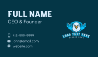 Eagle Bird Shield Business Card Image Preview