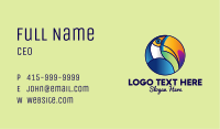 Colorful Toucan Bird Business Card Image Preview