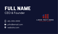 American Flag USA Business Card Image Preview