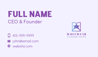 Generic Star Letter M Business Card Image Preview