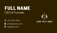 Angel Sword Wings Business Card Preview
