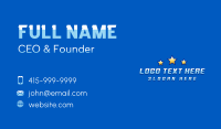 Star Gaming Banner Business Card Preview