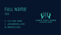 Spine Massage Therapy Business Card Image Preview