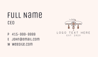 Vintage Boho Jewelry Business Card Image Preview