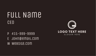 Professional Modern Industry Business Card Image Preview