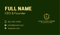 Royal Laurel Crown Business Card Image Preview