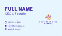 Helpful People Bonding Business Card Image Preview