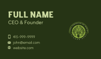 Leaf Garden Shovel Business Card Image Preview