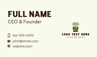 Tropical Coconut Tree Business Card Image Preview