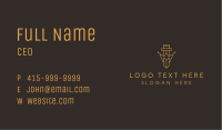 Crown Sword Royalty Business Card Image Preview