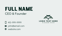 Wild Dog Wolf Business Card Image Preview