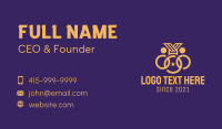 Gold Medal Ceremony Business Card Preview