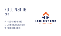 Construction Arrow Firm  Business Card Image Preview