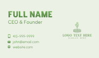 Floral Garden Hose Business Card Preview