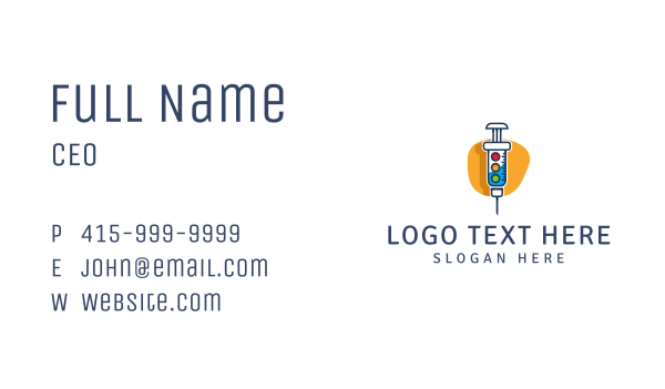 Medical Traffic Treatment Business Card Design Image Preview