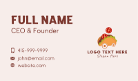 Taco Snack Cart Business Card Design
